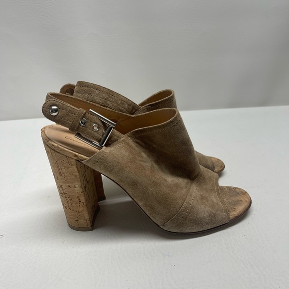 Gianvito Rossi Milano Suede heels size 40 US 10 - Picture 1 of 9